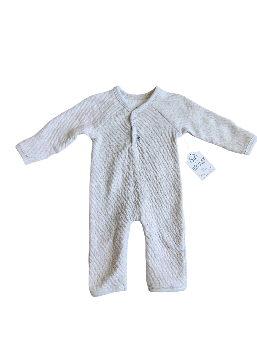 The Honest Company Quilted One-Piece Bodysuit